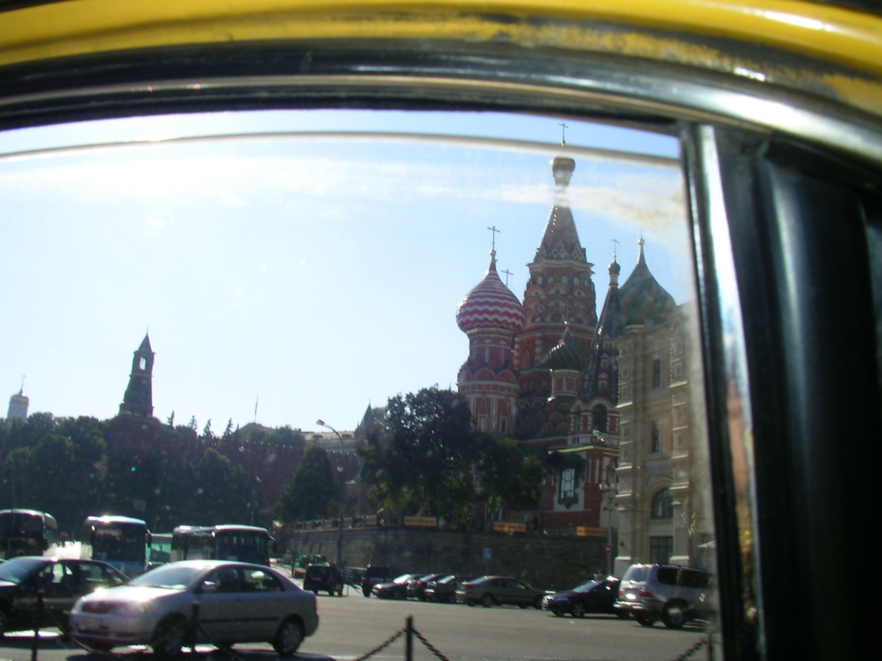 From a Taxi in Moscow
